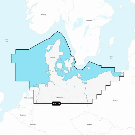 Garmin Navionics+ Seekartenmodul - EU077R - Dänemark, Deutschland Nord- und Ostseeküste