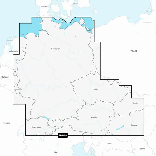 Garmin Navionics+ Seeekartenmodul - EU060R - Deutschland, Inlandsgewässer